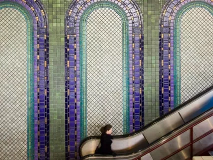 Pewabic Tile Mural