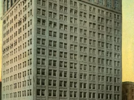 Postcard - Ford Building, Detroit, Mich.