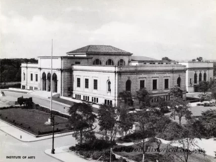 Postcard - Institute of Arts