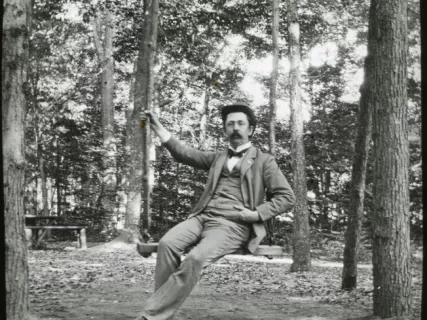 Transparency, Lantern-slide - An Easy Job, Palmer Park