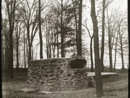 Transparency, Lantern-slide - Drinking Fountain, Belle Isle - Detroit