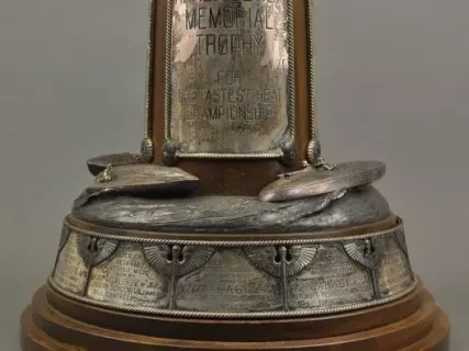 Trophy - Aaron DeRoy Memorial Trophy 
For Fastest Heat Championship