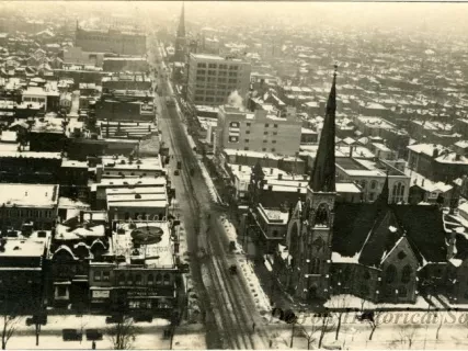 Print, Photographic - Up Woodward Ave. 1-20-15