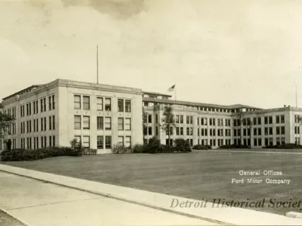 Postcard - General Offices, Ford Motor Company