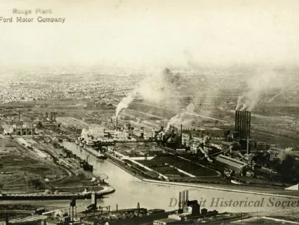 Postcard - Rouge Plant, Ford Motor Company