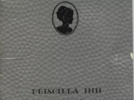 Booklet - Priscilla Inn, Detroit
1914-1939