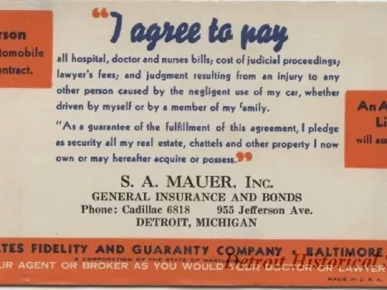 Blotter, Desk - S. A. Mauer, Inc.