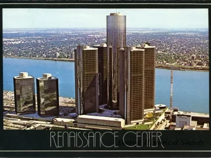 Postcard - Renaissance Center