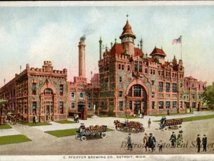 Postcard - C. Pfeiffer Brewing Co., Detroit, Mich.