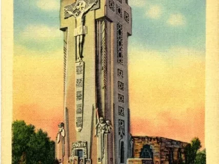 Postcard - The Shrine of the Little Flower, Detroit, Mich. - The Shrine of the Little Flowers, Detroit, Mich.