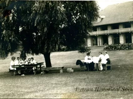 Postcard - Bob-Lo Park, Detroit River, Canada
