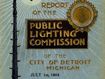 Booklet - Tenth Annual Report of the Public Lighting Commission of the City of Detroit, Michigan