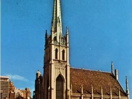 Postcard - Fort Street Presbyterian Church