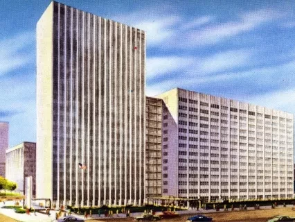Postcard - New City County Building., Detroit, Mich.