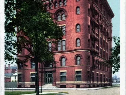 Postcard - Masonic Temple. Detroit, Mich.