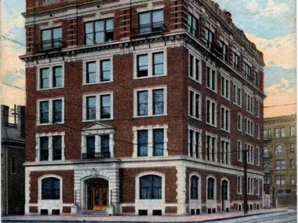 Postcard - Y.M.C.A. Building, Detroit, Mich.