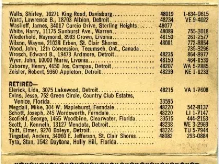 Directory, Telephone - Personnel Directory
Arnold-Powers, Inc.