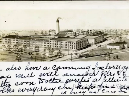 Postcard - Yale Woolen Mills