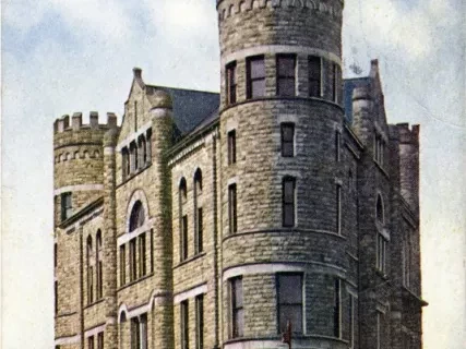 Postcard - G. A. R. Building, Detroit, Mich.