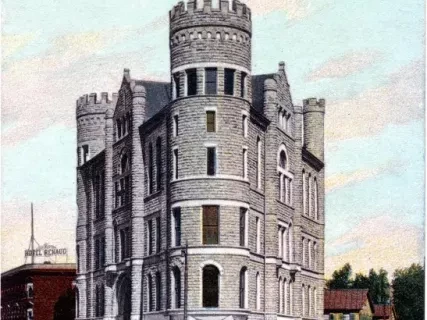 Postcard - S.A.R. Building, Detroit, Mich.