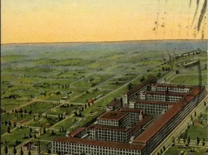 Postcard - Packard Motor Car Company, Detroit Mich.