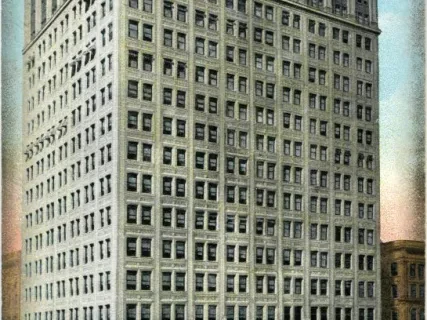 Postcard - The Ford Building, Detroit, Mich. - The Ford Building
