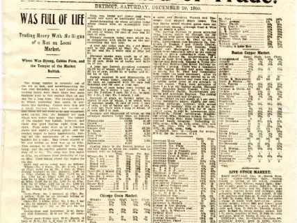 Newspaper - Official Report of the Detroit Board of Trade