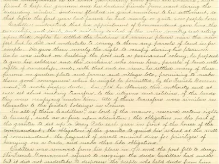 Letter - Real Estate Titles in Detroit, Past, Present and Future