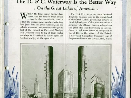 Booklet - The D&C Waterway is the Better Way