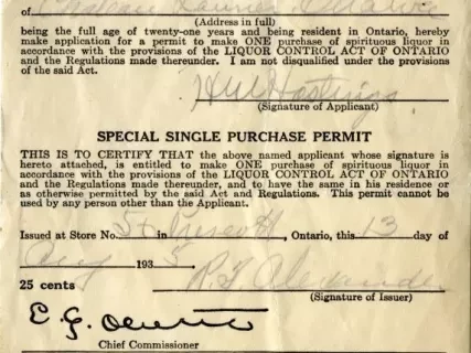 Application, License