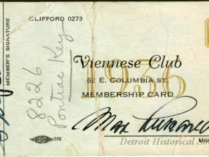 Card, Membership