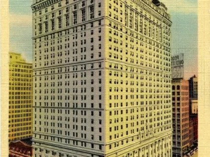 Postcard - Book Cadillac Hotel, Detroit, Mich.