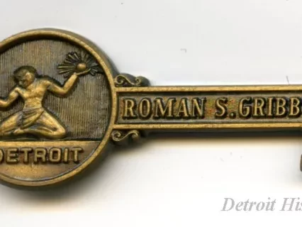 Key, Commemorative - Detroit, Roman S. Gribbs, Mayor - Detroit, Roman S. Gribbs, Mayor
