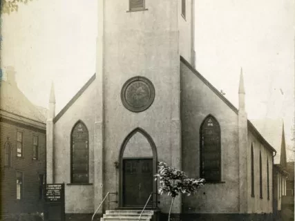 Postcard - Episcopal Church, Wyandotte, Mich.