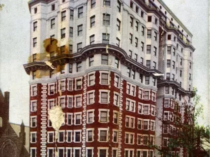 Postcard - Hotel Tuller, Detroit, Mich.