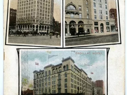 Postcard - Detroit, Mich.