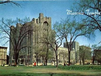 Postcard - Masonic Temple