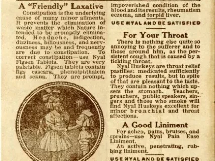 Handbill - Nyal Facts