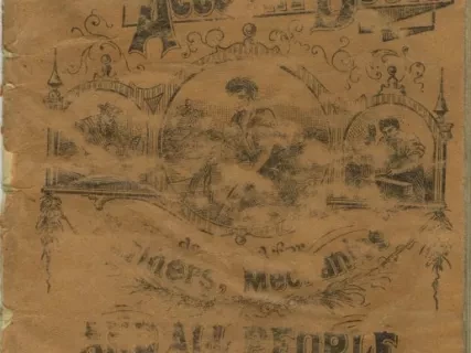 Booklet - Pierce's Memorandum Account Book