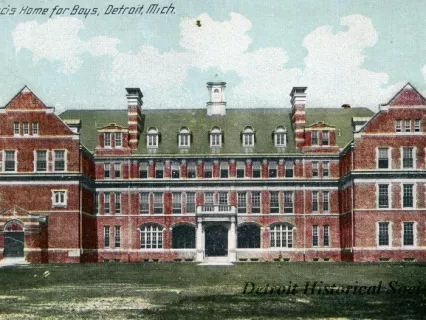 Postcard - St. Francis Home for Boys, Detroit, Mich.