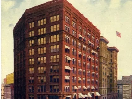 Postcard - Hammond Bldg., Detroit, Mich.