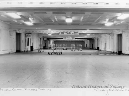 Print, Photographic - Michigan Central Railroad Station