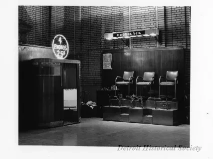 Print, Photographic - Main Lobby - Bootblack