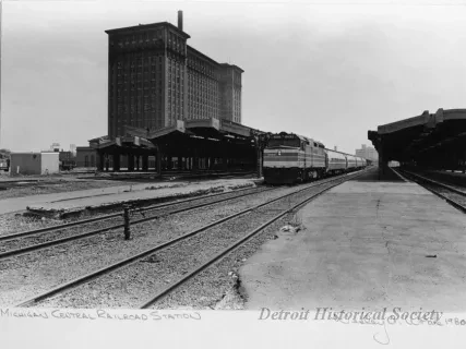 Print, Photographic - Michigan Central Railroad Station