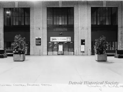 Print, Photographic - Michigan Central Railroad Station