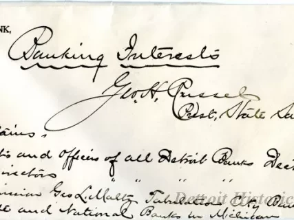 Envelope - Banking Interests