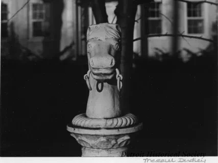 Print, Photographic - Sinclair House "Hitching Post"