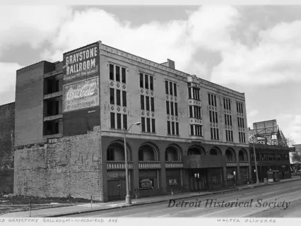 Print, Photographic - Old Graystone Ballroom - Woodward Ave.