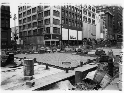 Print, Photographic - Woodward and John R, Clifford Intersection; Looking Southeast