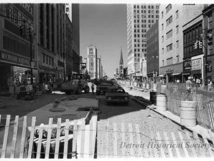 Print, Photographic - Woodward (Looking North) South of John R